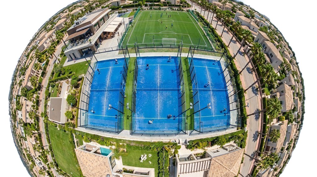 Almustaqbal Alsarea — sports court construction